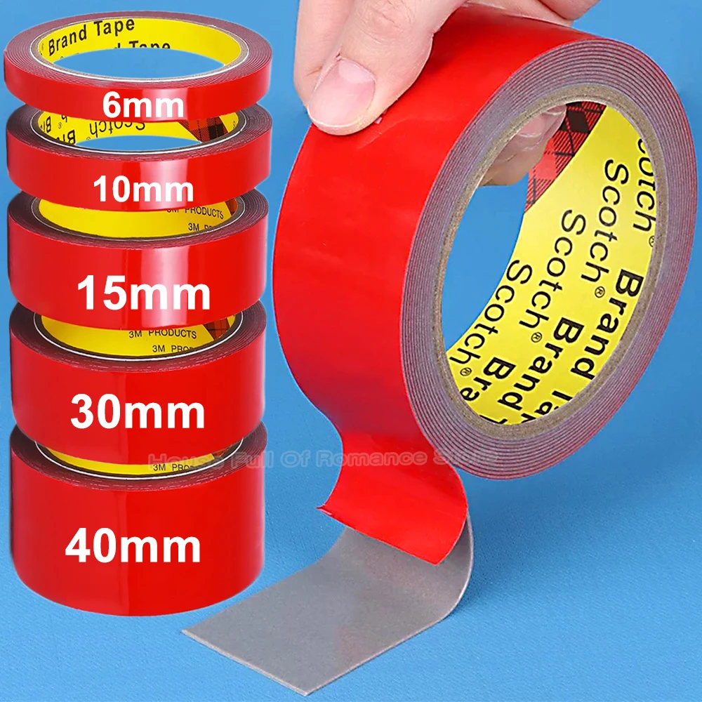 Extra Strong Double Sided Tape Adhesive Mounting Waterproof Foam Tapes Home Car LED Strip Lights High Viscosity Fixing Stickers
Extra Strong Double Sided Tape Adhesive Mounting Waterproof Foam Tapes Home Car LED Strip Lights High Viscosity Fixing Stickers