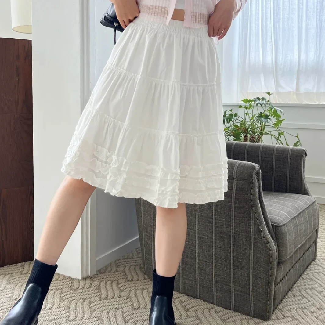 Fashionable High Waist Skirt Korean Style Chic Summer New Arrival Slimming Cake Design for Short Women Half-length Skirt
Fashionable High Waist Skirt Korean Style Chic Summer New Arrival Slimming Cake Design for Short Women Half-length Skirt