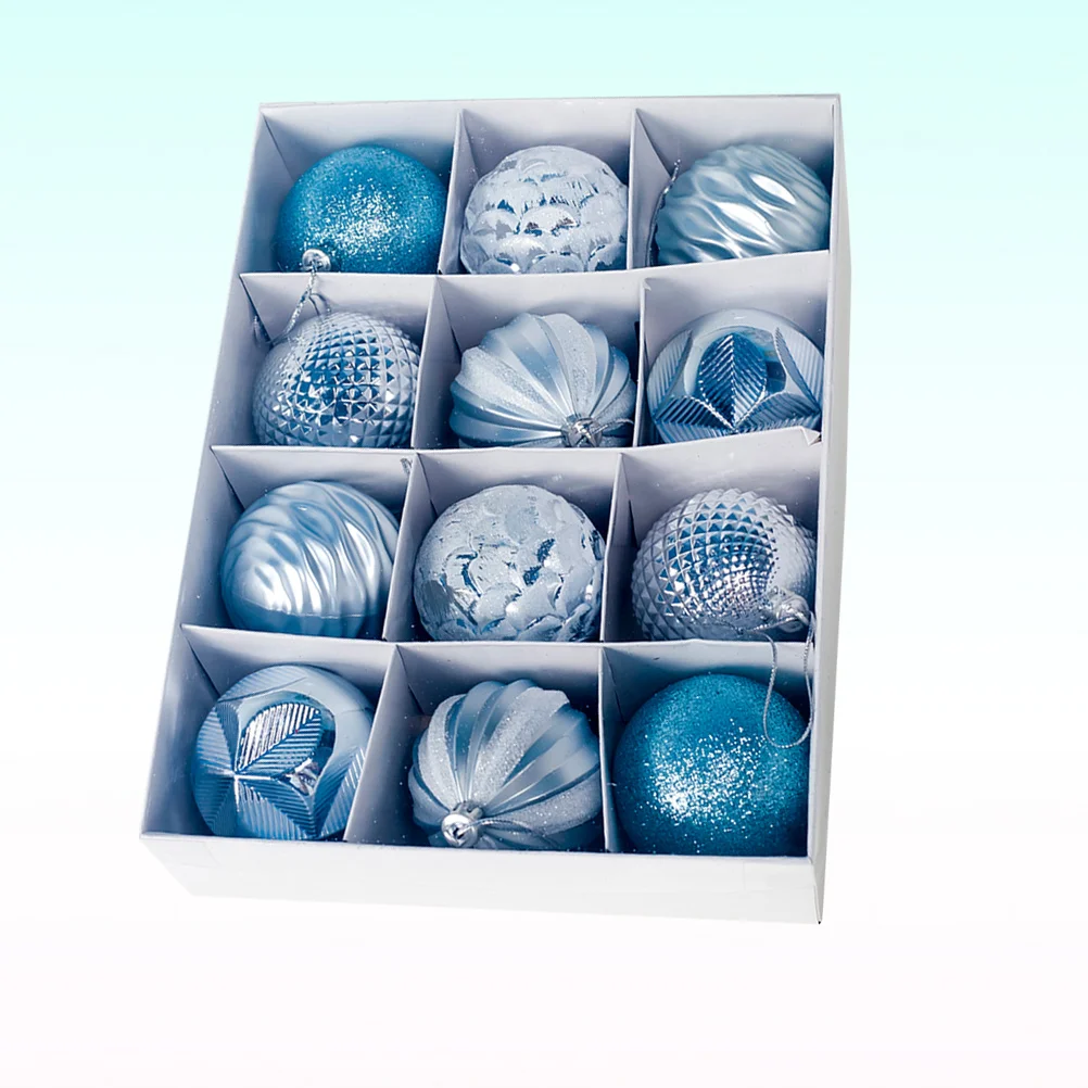 12Pcs 6Cm Christmas Balls Hanging Pendant Decorations for Tree Wall Hallway Mansion Upscale Xmas Display Ornament Set
12Pcs 6Cm Christmas Balls Hanging Pendant Decorations for Tree Wall Hallway Mansion Upscale Xmas Display Ornament Set