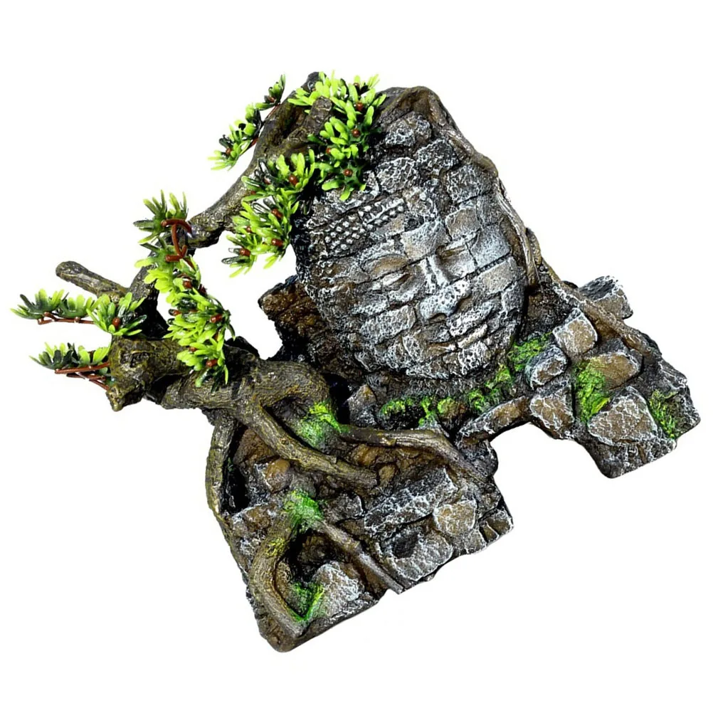 Fish Tank Ornament Simulation Buddha Castle Resin Aquarium Decoration Lifelike Safe Shelter Visual Appeal Fish Hiding Cave
Fish Tank Ornament Simulation Buddha Castle Resin Aquarium Decoration Lifelike Safe Shelter Visual Appeal Fish Hiding Cave