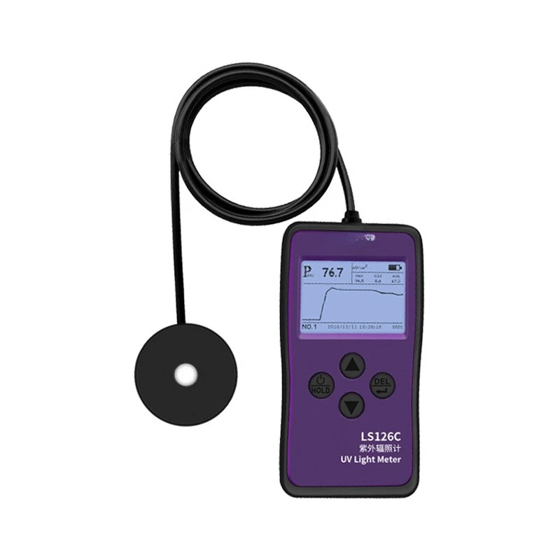 Тестер ультрафиолетовой бактерицидной лампы 126C UVC, тестер интенсивности, измеритель освещенности ультрафиолетового излучения
Тестер ультрафиолетовой бактерицидной лампы 126C UVC, тестер интенсивности, измеритель освещенности ультрафиолетового излучения