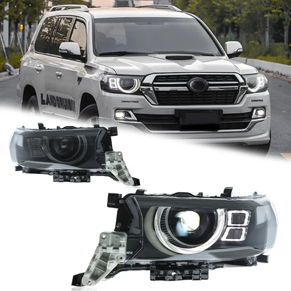 Поп светодиодные фары для TOYOTA LAND CRUISER 16-21 Defender Style светодиодные DRL автомобильные фары в сборе, аксессуары для сигнала, модифицированная лампа
Поп светодиодные фары для TOYOTA LAND CRUISER 16-21 Defender Style светодиодные DRL автомобильные фары в сборе, аксессуары для сигнала, модифицированная лампа