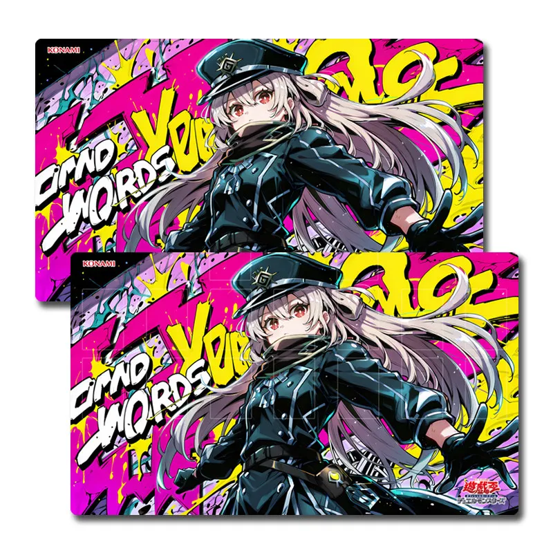 Yu-Gi-Oh! Sky Striker Ace - Roze TCG DIY self-made Anime Game Battle card Rubber Card Pad Mouse Pad Keyboard Pad 600*350*2mm
Yu-Gi-Oh! Sky Striker Ace - Roze TCG DIY self-made Anime Game Battle card Rubber Card Pad Mouse Pad Keyboard Pad 600*350*2mm