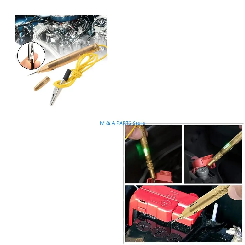 U1JF Heavy Duty DC6V 12V 24V Circuit Tester Light Automobile Electrical Testing Tool Current Tester
U1JF Heavy Duty DC6V 12V 24V Circuit Tester Light Automobile Electrical Testing Tool Current Tester