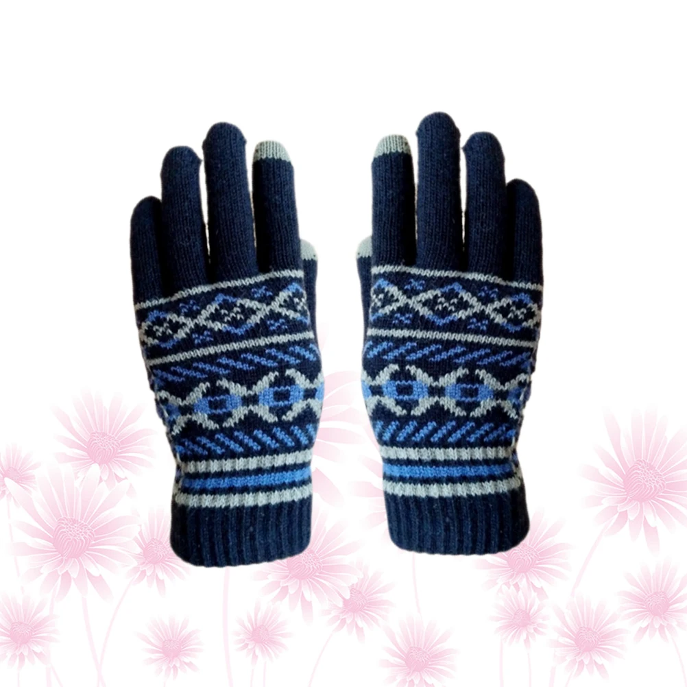 Thickened Wool Gloves Transparent Man Lace Cotton for Winter Mens Full Finger Printed Keep Warm
Thickened Wool Gloves Transparent Man Lace Cotton for Winter Mens Full Finger Printed Keep Warm