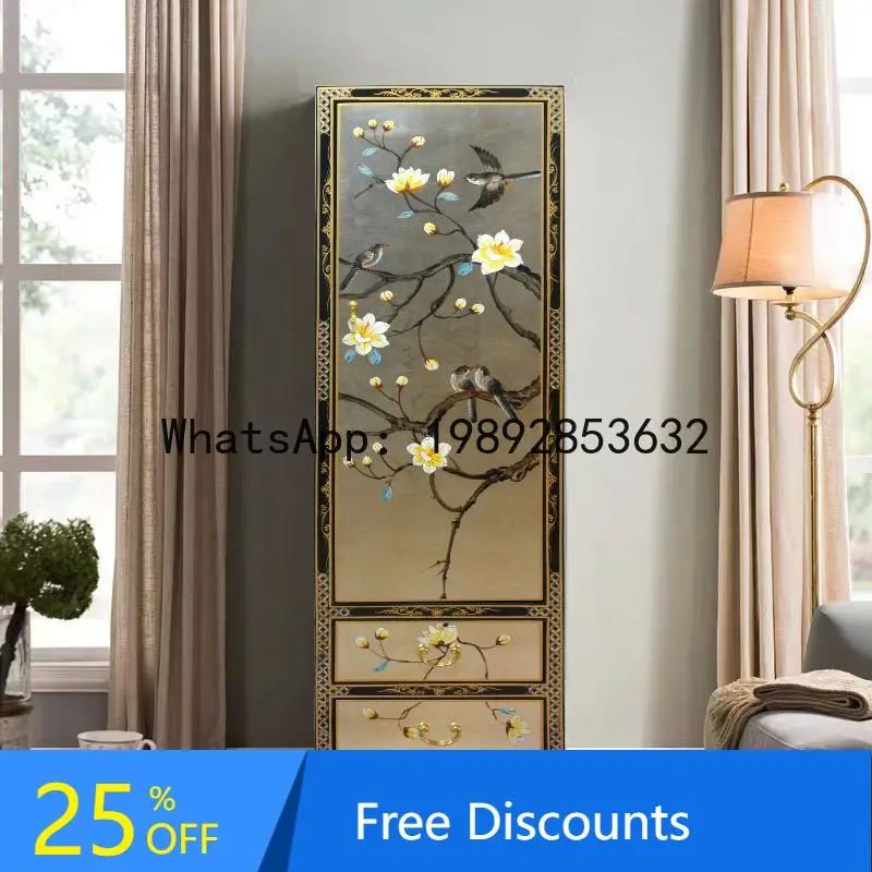 CZ Single Door Painted Wardrobe for Home Use, Small Apartment Bedroom Closet Storage Traditional Gold Foil Storage Cabinet
CZ Single Door Painted Wardrobe for Home Use, Small Apartment Bedroom Closet Storage Traditional Gold Foil Storage Cabinet