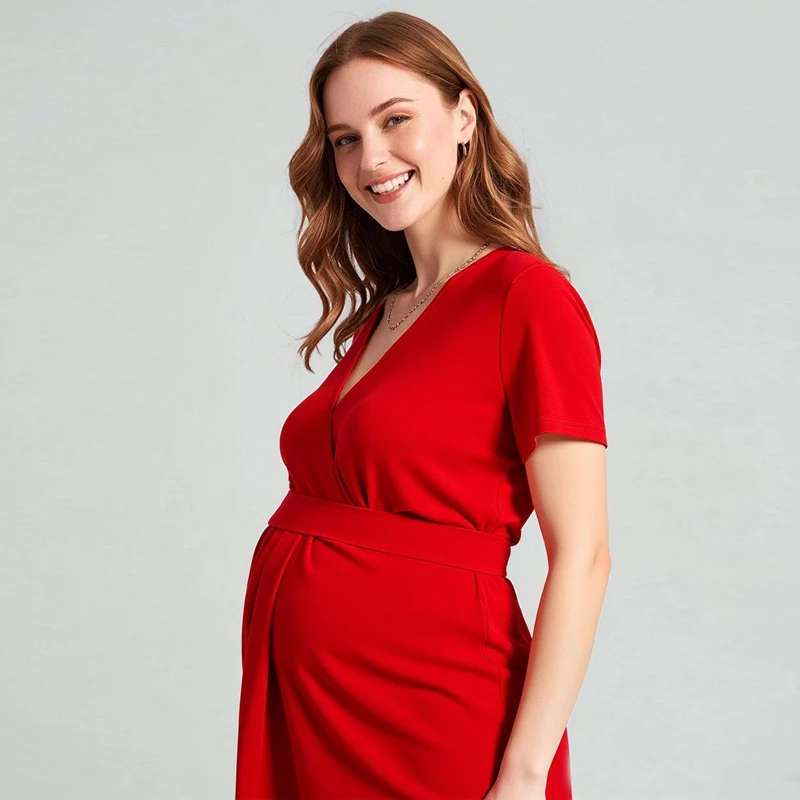 New Summer Pregnant T-shirt Maternity Tops Women Big Size Short Sleeve Shirt Solid Color Soft Rayon Fabric For pregnant Women
New Summer Pregnant T-shirt Maternity Tops Women Big Size Short Sleeve Shirt Solid Color Soft Rayon Fabric For pregnant Women