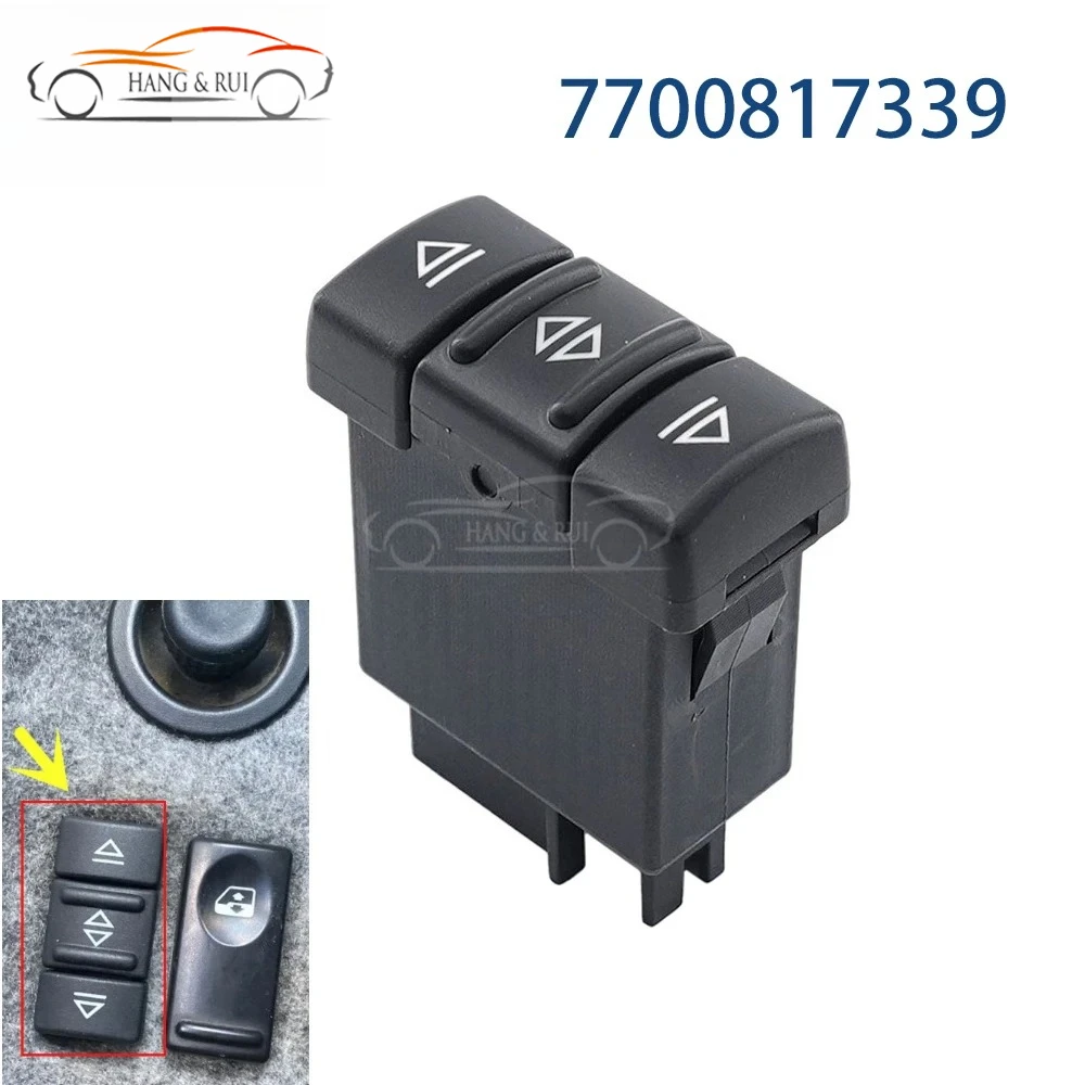 7700817339 For Renault 19 R19 II 2 Cabriolet Chamade Kasten 1992 -1995 Power Window Switch Control Button 7700 817 339
7700817339 For Renault 19 R19 II 2 Cabriolet Chamade Kasten 1992 -1995 Power Window Switch Control Button 7700 817 339