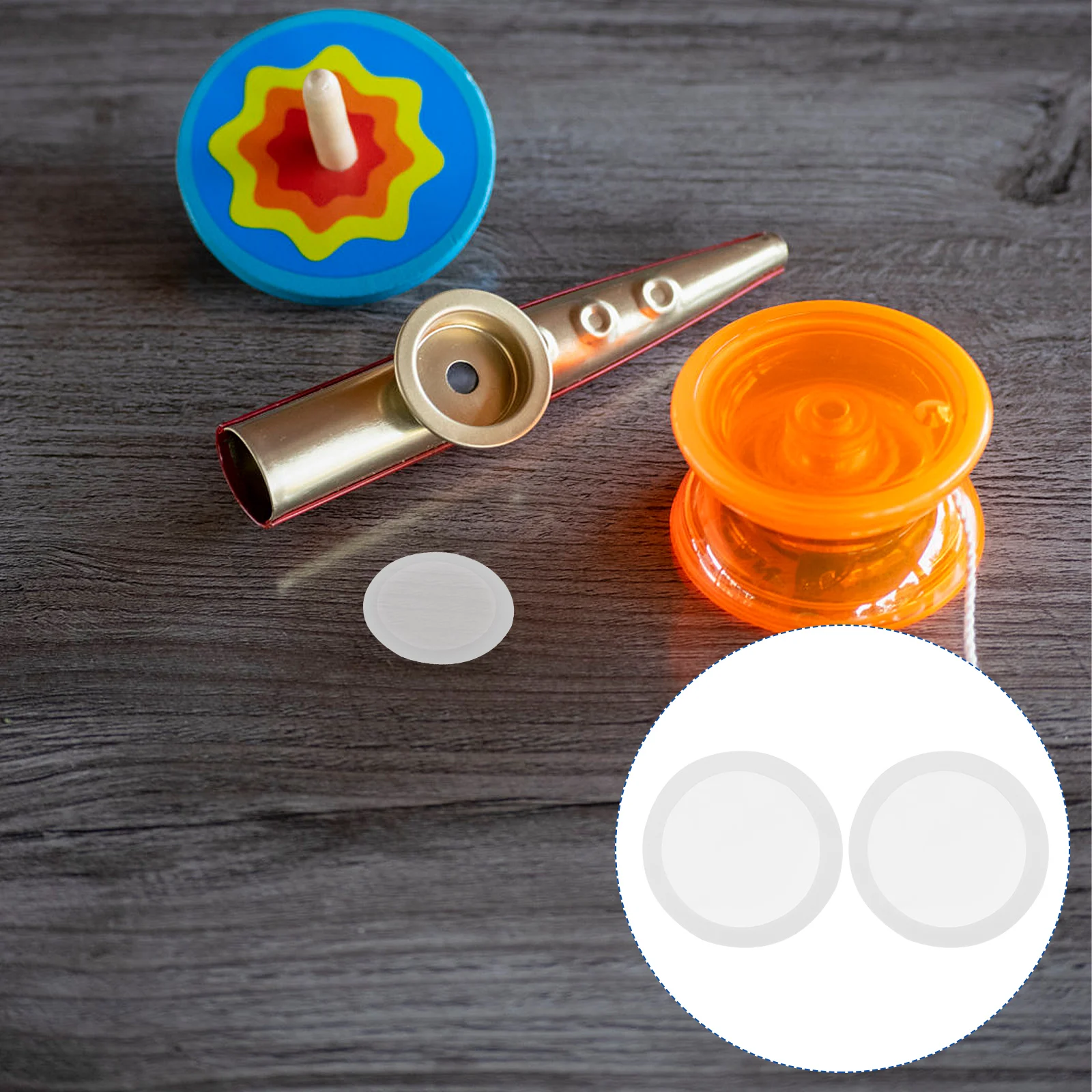 50pcs Kazoo Flute Diaphragms ABS Durable Crisp Sound Musical Instruments Children Adults Percussion Gifts Accessories
50pcs Kazoo Flute Diaphragms ABS Durable Crisp Sound Musical Instruments Children Adults Percussion Gifts Accessories