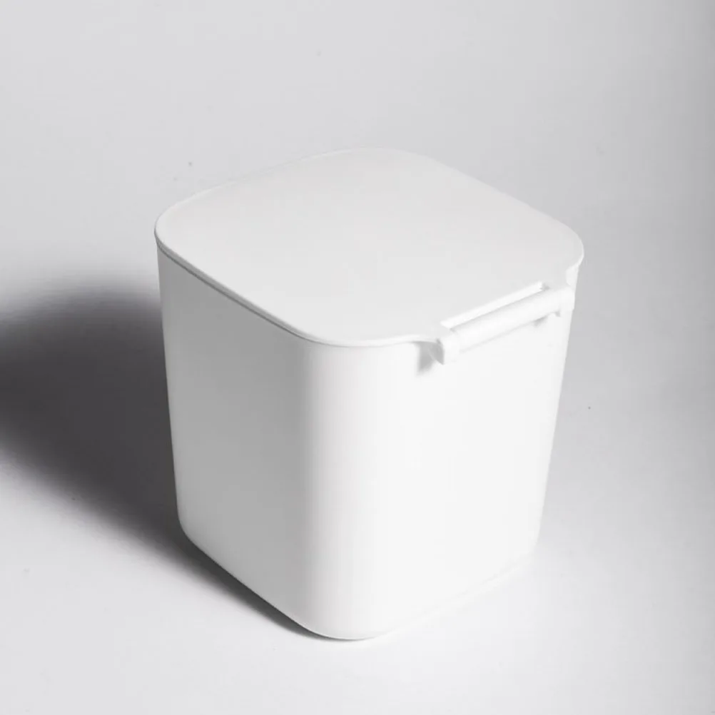 Desktop Trash Can Garbage Bin Small Waste Cans Lid Multifunction Plastic Material Craftsmanship Storing Waste Paper
Desktop Trash Can Garbage Bin Small Waste Cans Lid Multifunction Plastic Material Craftsmanship Storing Waste Paper