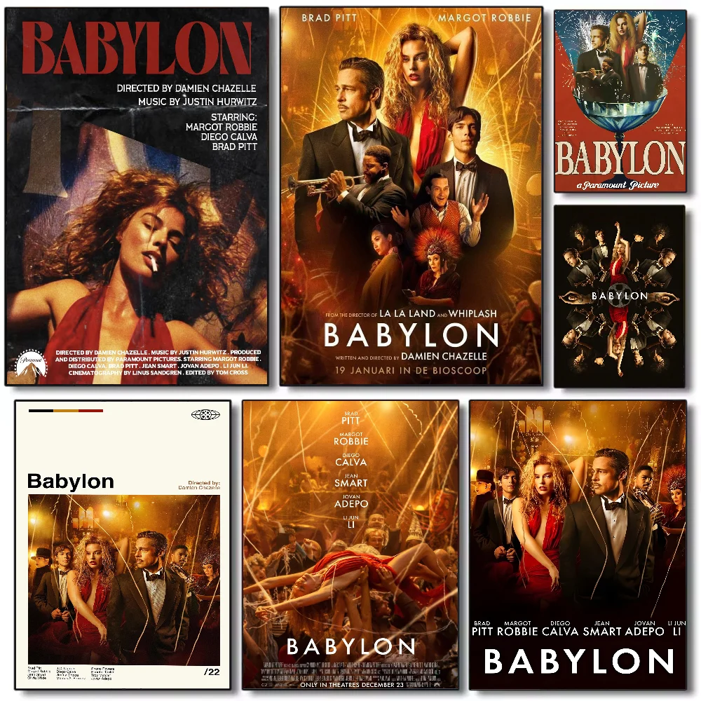 Margot Robbie Babylon Poster HD art sticky wall waterproof home living room bedroom bar aesthetic decoration
Margot Robbie Babylon Poster HD art sticky wall waterproof home living room bedroom bar aesthetic decoration