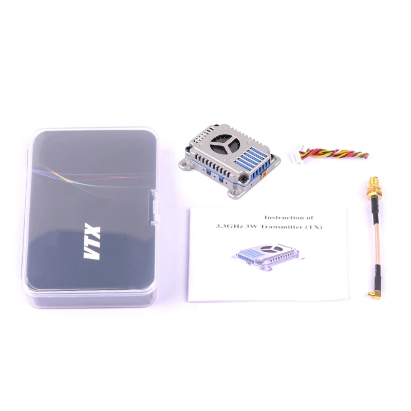 3.3GHz Wireless Video Transmitter VRX Transmission Module Board Set for Electronics and Communication Projects
3.3GHz Wireless Video Transmitter VRX Transmission Module Board Set for Electronics and Communication Projects