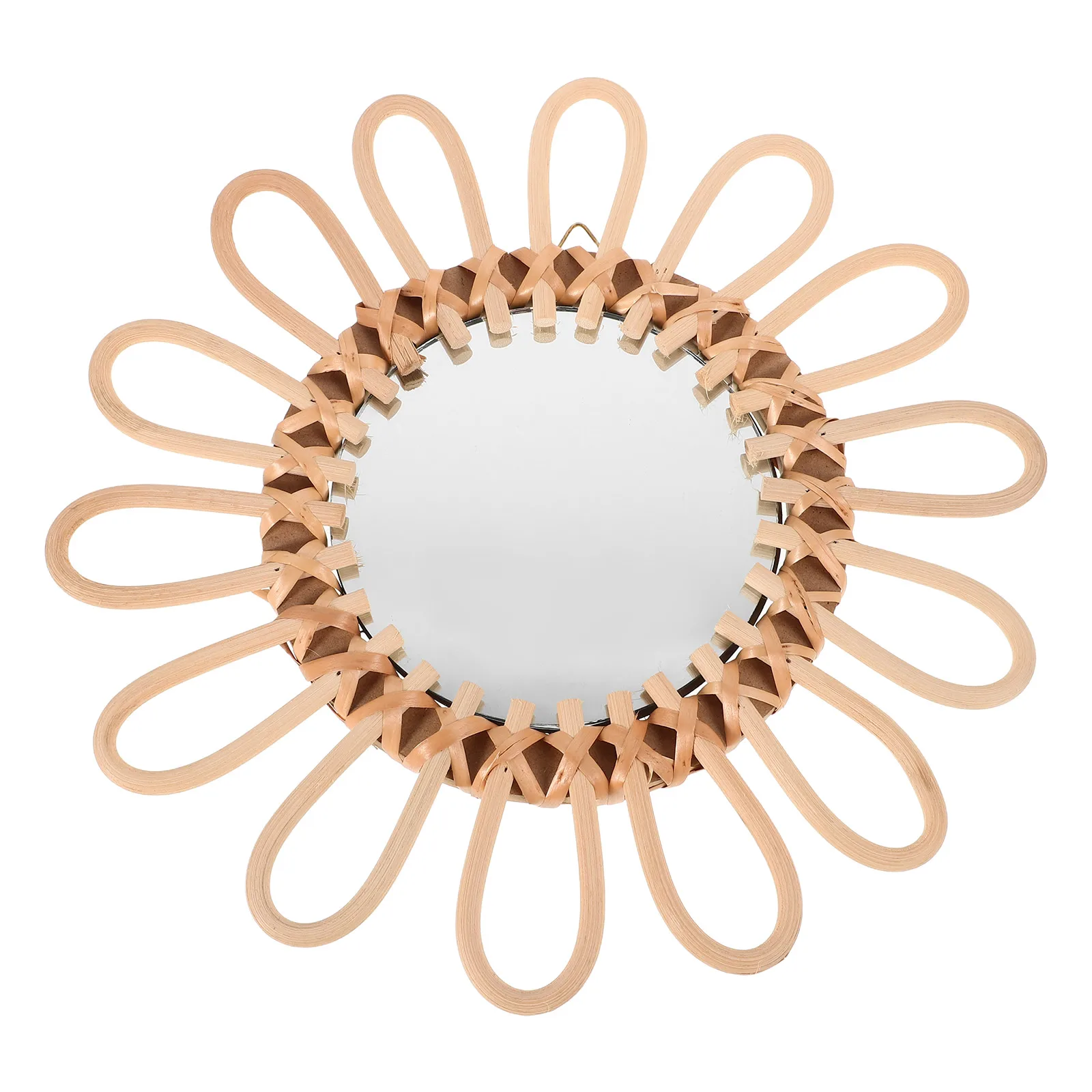 Wicker Decorative Mirror Nordic Style Handwoven Wall Mount Mirror Vintage Glass Home Decor Living Room Farmhouse Easy Clean
Wicker Decorative Mirror Nordic Style Handwoven Wall Mount Mirror Vintage Glass Home Decor Living Room Farmhouse Easy Clean