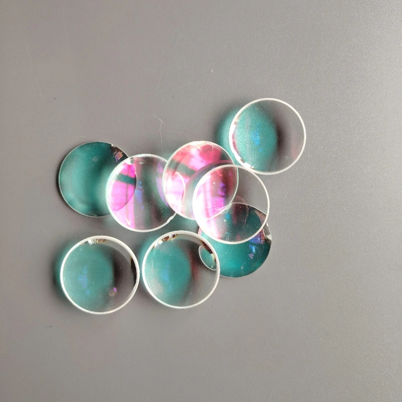 10pcs Diameter 25mm Defective Coating Concave-Convex Prism for DIY Decoration Photo Prop Lens
10pcs Diameter 25mm Defective Coating Concave-Convex Prism for DIY Decoration Photo Prop Lens