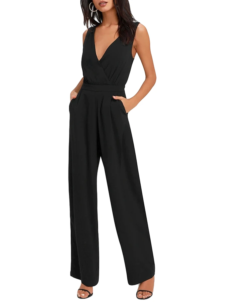Women s Floral Print Sleeveless Jumpsuit with Lace Patchwork and Wide Leg Pants - Chic Rompers for Streetwear and Clubwear with
Women s Floral Print Sleeveless Jumpsuit with Lace Patchwork and Wide Leg Pants - Chic Rompers for Streetwear and Clubwear with
