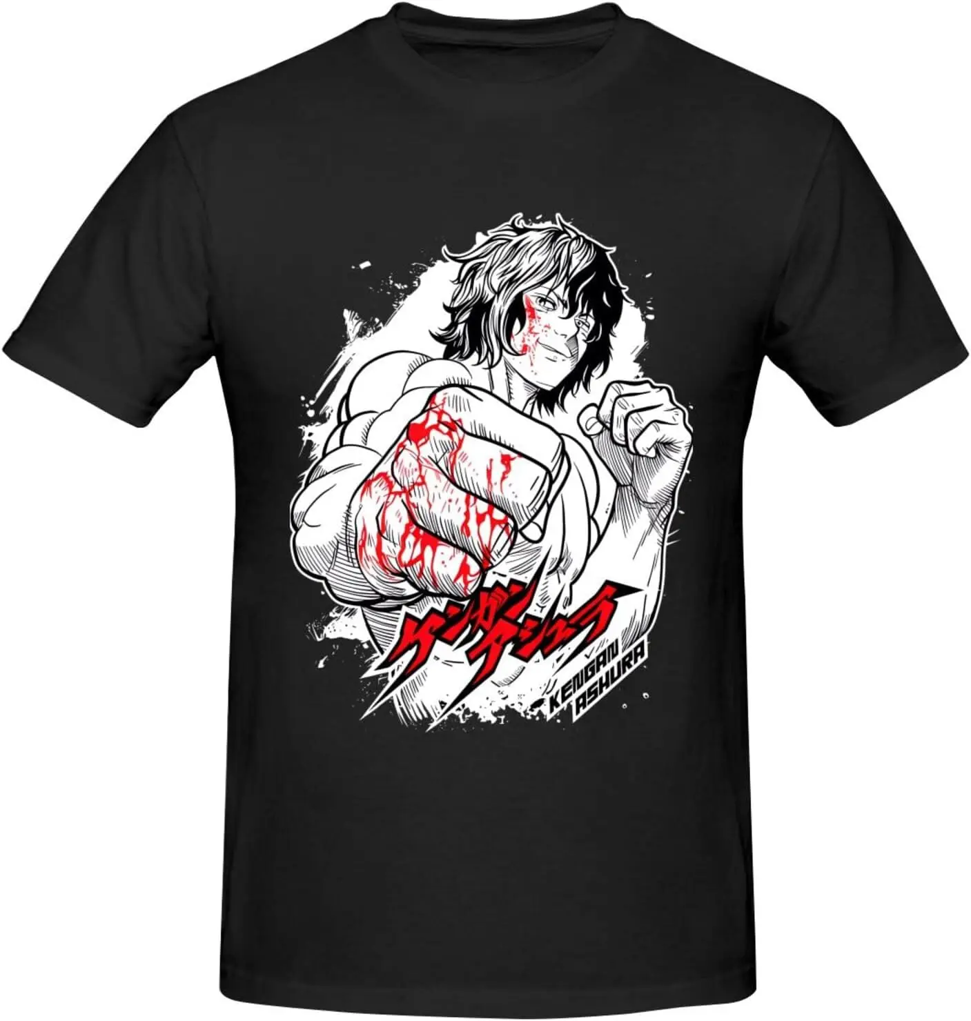 Kengan Anime Ashura Shirt Men's Breathable Custom Cotton Short Sleeve Tshirt Fashion Casual Tops Tees Black
Kengan Anime Ashura Shirt Men's Breathable Custom Cotton Short Sleeve Tshirt Fashion Casual Tops Tees Black
