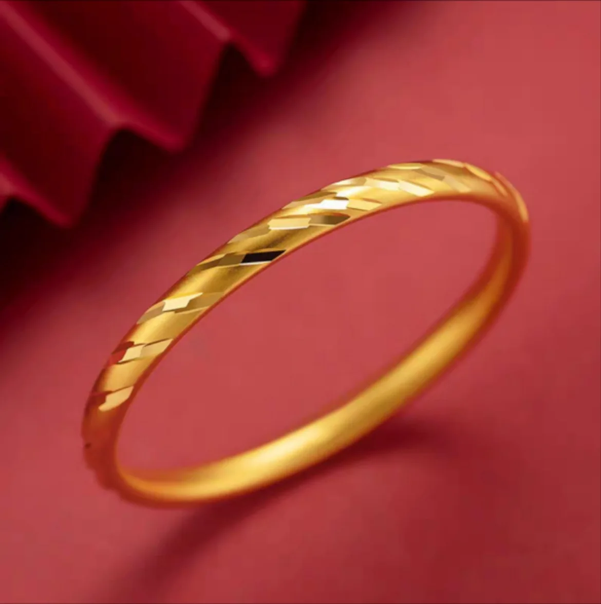 Premium AU9999 Gold Closed Bracelet 24K Real Gold Bracelet Meteor Shower Bracelet Women's Fashion Temperature Bracelet
Premium AU9999 Gold Closed Bracelet 24K Real Gold Bracelet Meteor Shower Bracelet Women's Fashion Temperature Bracelet