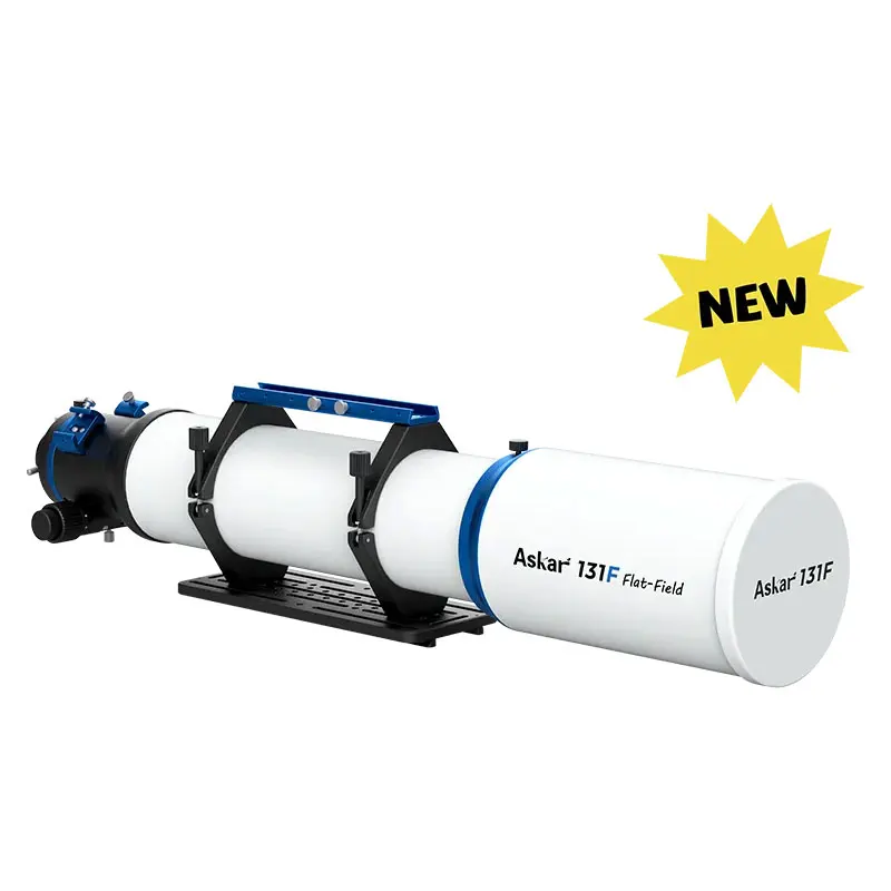Askar 131F astronomical telescope, large aperture, self leveling field, four-piece fully separated, Apo
Askar 131F astronomical telescope, large aperture, self leveling field, four-piece fully separated, Apo