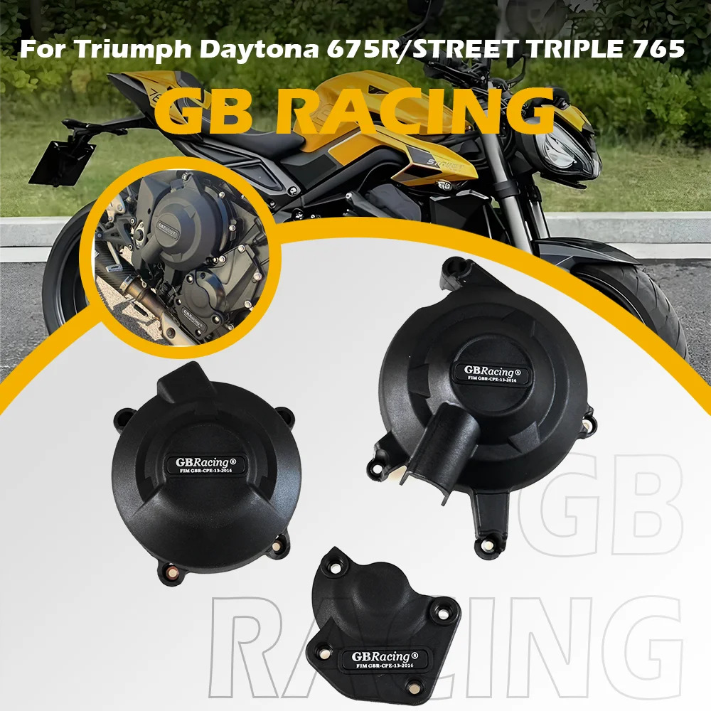For Triumph Daytona 675R 2008-2012 & Street Triple R 2011-2016 Motorcycles Engine Cover Protection Case For Case GB Racing
For Triumph Daytona 675R 2008-2012 & Street Triple R 2011-2016 Motorcycles Engine Cover Protection Case For Case GB Racing