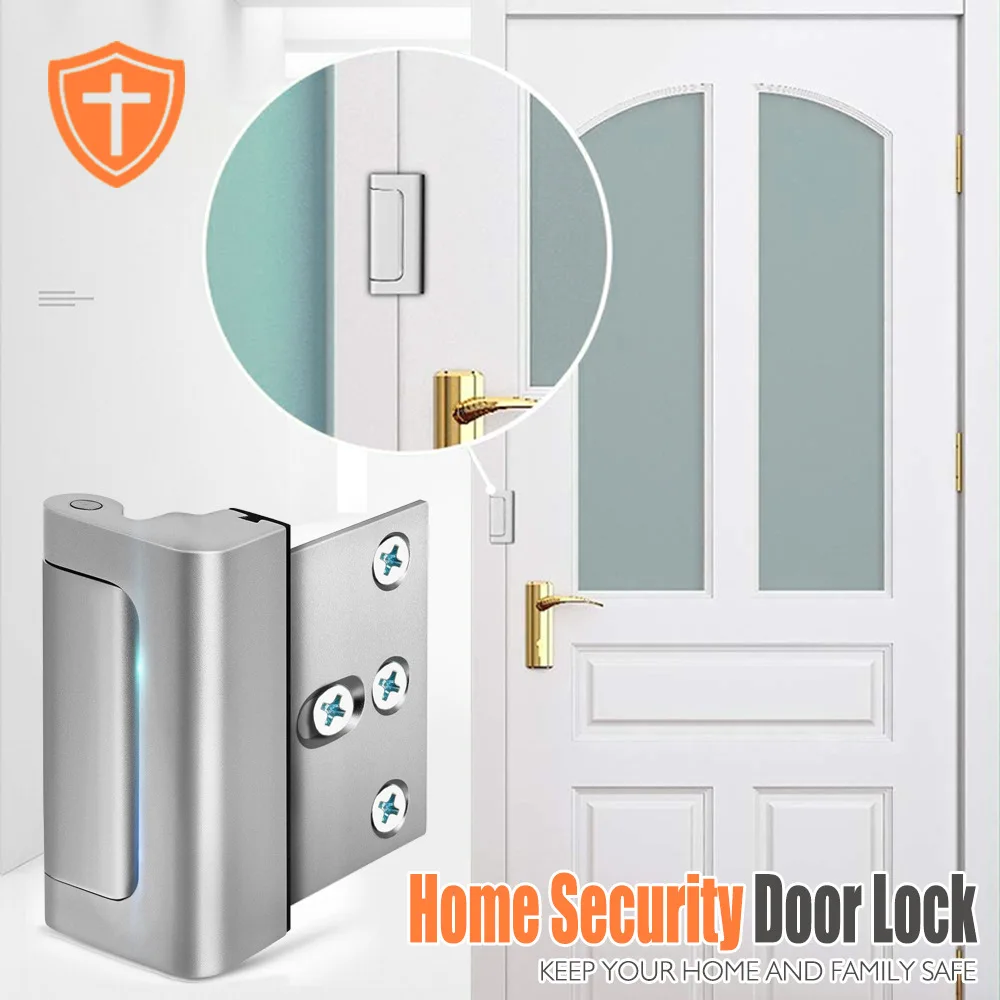 Door Reinforcement Lock Child Safety Door Lock 3 Inch Security Night Lock Aluminum Alloy Door Guard Lock for Home Security
Door Reinforcement Lock Child Safety Door Lock 3 Inch Security Night Lock Aluminum Alloy Door Guard Lock for Home Security