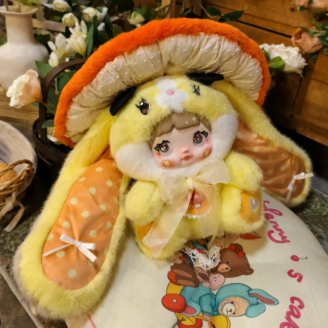 New Nommi 400% V2 Mushroom Hat Plush Series Blind Box Vinyl Face Doll Toy Anime Figure Sleep Companion Doll Girl Birthday Gift
New Nommi 400% V2 Mushroom Hat Plush Series Blind Box Vinyl Face Doll Toy Anime Figure Sleep Companion Doll Girl Birthday Gift