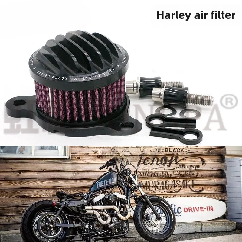Harley XL883/1200 X48 Modified CNC Aluminum Retro Air Filter Motorcycle Accessories
Harley XL883/1200 X48 Modified CNC Aluminum Retro Air Filter Motorcycle Accessories