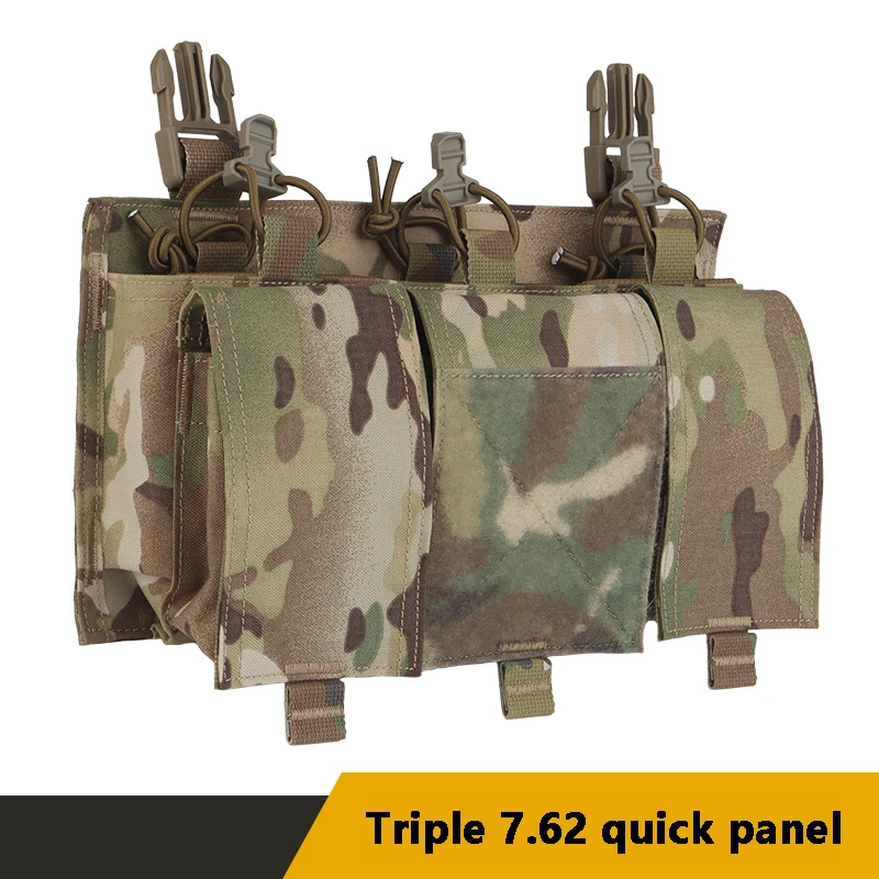 Triple 7.62 Fast Panel 25mm Standard Plug-in Accessory Bag Camouflage Tactical Vest Backpack Accessory
Triple 7.62 Fast Panel 25mm Standard Plug-in Accessory Bag Camouflage Tactical Vest Backpack Accessory