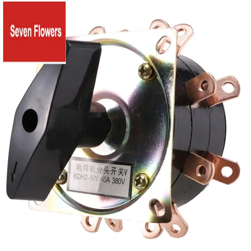 A84Z-Welde Switch KDH-40/2-8 Контактор 8-битный 2-фазный 16-контактный 40A Переключатель сварочного аппарата Поворотный переключатель Медная игла Серебряная пластина
A84Z-Welde Switch KDH-40/2-8 Контактор 8-битный 2-фазный 16-контактный 40A Переключатель сварочного аппарата Поворотный переключатель Медная игла Серебряная пластина