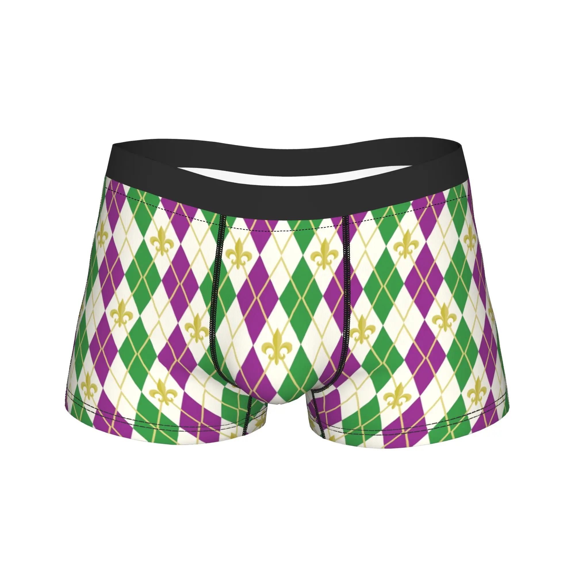 Мужские трусы-боксеры для Марди Гра с принтом «Лилия» (Флер-д-Лис), сексуальные шорты, трусы-боксеры, мужские трусы из полиэстера, размеры S-XXL
Мужские трусы-боксеры для Марди Гра с принтом «Лилия» (Флер-д-Лис), сексуальные шорты, трусы-боксеры, мужские трусы из полиэстера, размеры S-XXL