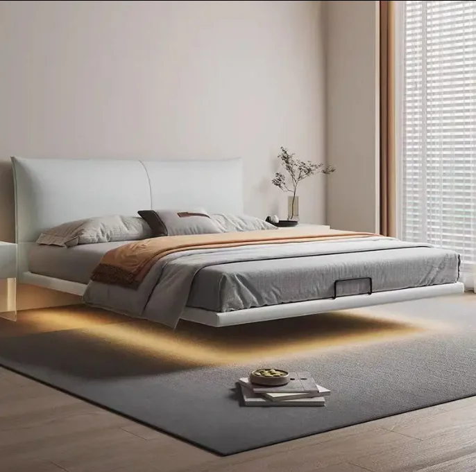 !@Simple Design Full Size Double Modern Luxury Wooden Frame Suspended Soft Bedroom Furniture Leather king Beds for Adults
!@Simple Design Full Size Double Modern Luxury Wooden Frame Suspended Soft Bedroom Furniture Leather king Beds for Adults
