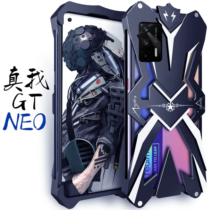for Realmegt Phone Case Metal Phone Case Realmegtneo Protective Shell Shockproof Drop-Resistant
for Realmegt Phone Case Metal Phone Case Realmegtneo Protective Shell Shockproof Drop-Resistant