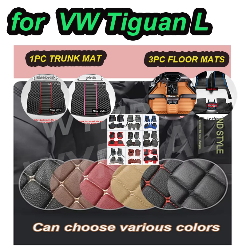 LUXURY Car Floor Mats For VW VW Tiguan L PHEV 2019 2020 2021 2022 Custom Foot Pads
LUXURY Car Floor Mats For VW VW Tiguan L PHEV 2019 2020 2021 2022 Custom Foot Pads