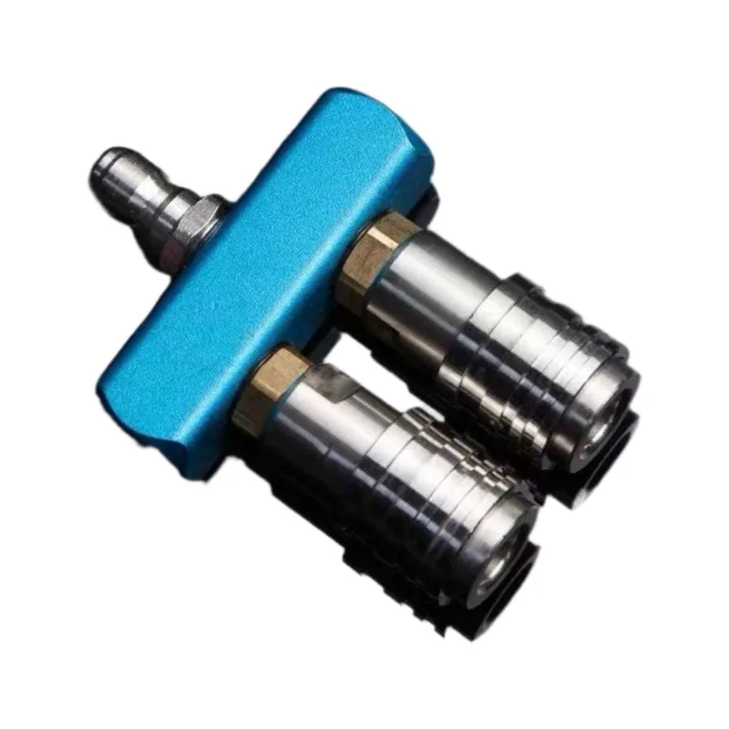Ultra-high Pressure Cleaner Double Nozzle Adapter Rod One Point Two Double Head Car Wash Two Double Row 1/4 Self-locking Head
Ultra-high Pressure Cleaner Double Nozzle Adapter Rod One Point Two Double Head Car Wash Two Double Row 1/4 Self-locking Head