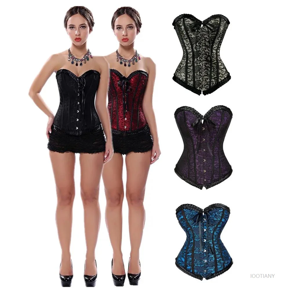Women's Sexy Variety of Retro Palace Victorian Gothic Floral Lace Corsets Shapewear Corsets Tops
Women's Sexy Variety of Retro Palace Victorian Gothic Floral Lace Corsets Shapewear Corsets Tops