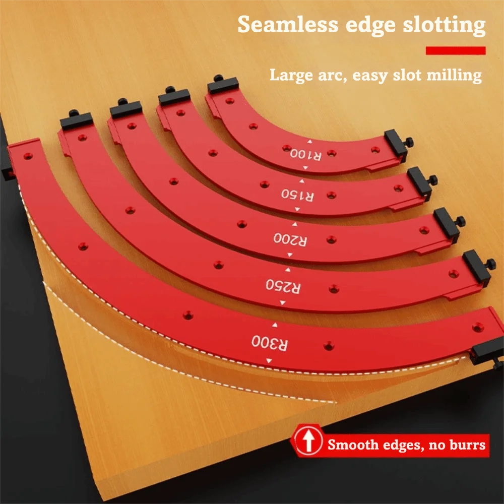 Трафареты для закругления углов из алюминиевого сплава, многоразовые, прецизионные, для фрезерования, с изогнутой конструкцией, R100, R150, R200, R250, R300
Трафареты для закругления углов из алюминиевого сплава, многоразовые, прецизионные, для фрезерования, с изогнутой конструкцией, R100, R150, R200, R250, R300