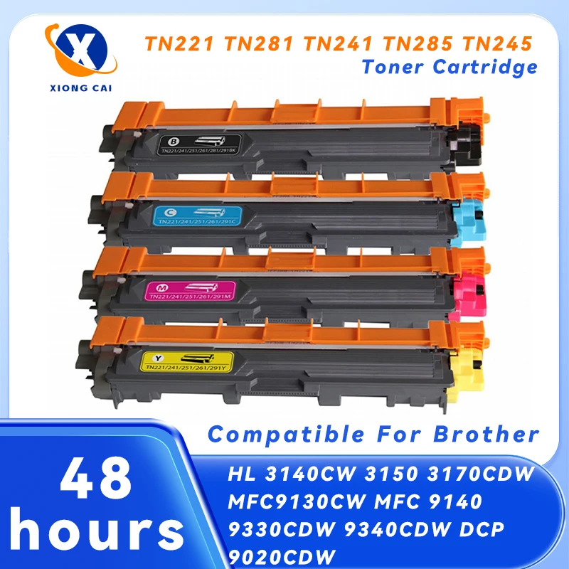 Тонер-картридж TN221 TN281 TN241TN285 TN245 для Brother HL 3140CW 3150 3170CDW MFC9130CW MFC 9140 9330CDW 9340CDW DCP 9020CDW
Тонер-картридж TN221 TN281 TN241TN285 TN245 для Brother HL 3140CW 3150 3170CDW MFC9130CW MFC 9140 9330CDW 9340CDW DCP 9020CDW