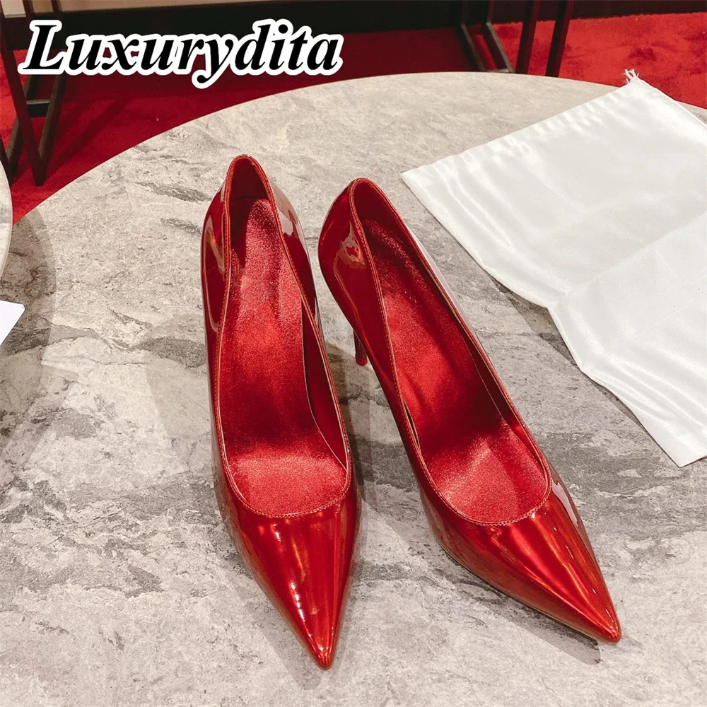 Top Quality Womens High Heels 0-12cm Luxury Fashion Ladies Sandals Designer Classic Red Heel Real Leather sole Mules Shoes 0195
Top Quality Womens High Heels 0-12cm Luxury Fashion Ladies Sandals Designer Classic Red Heel Real Leather sole Mules Shoes 0195