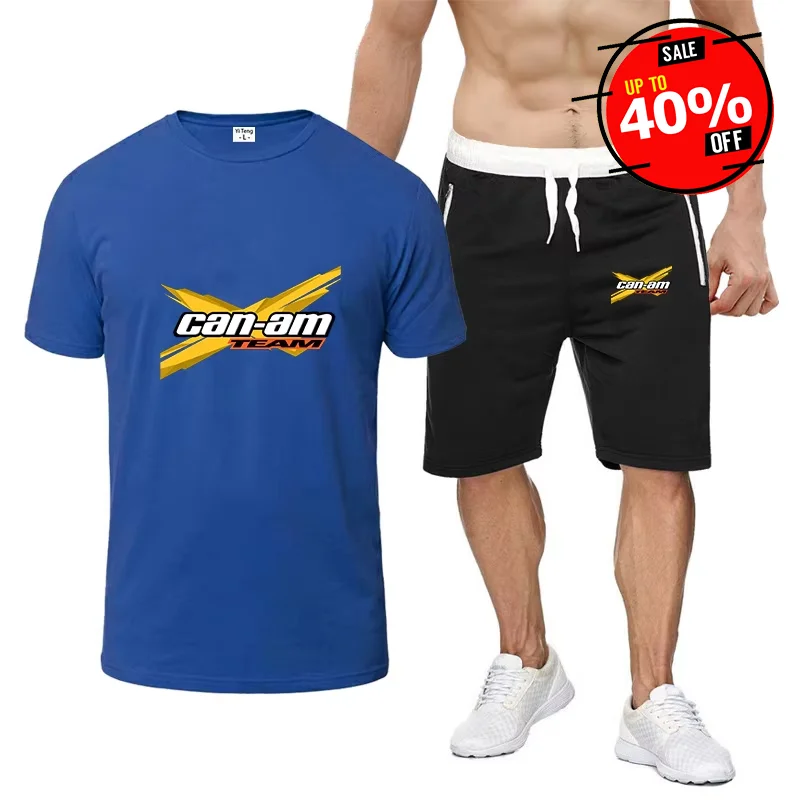 2025 Summer Brp Can-am Print Ordinary Cotton Sports Breathable Sets Men's Round Neck Fashion T-Shirt+Simplicity Sweatpants Suits
2025 Summer Brp Can-am Print Ordinary Cotton Sports Breathable Sets Men's Round Neck Fashion T-Shirt+Simplicity Sweatpants Suits