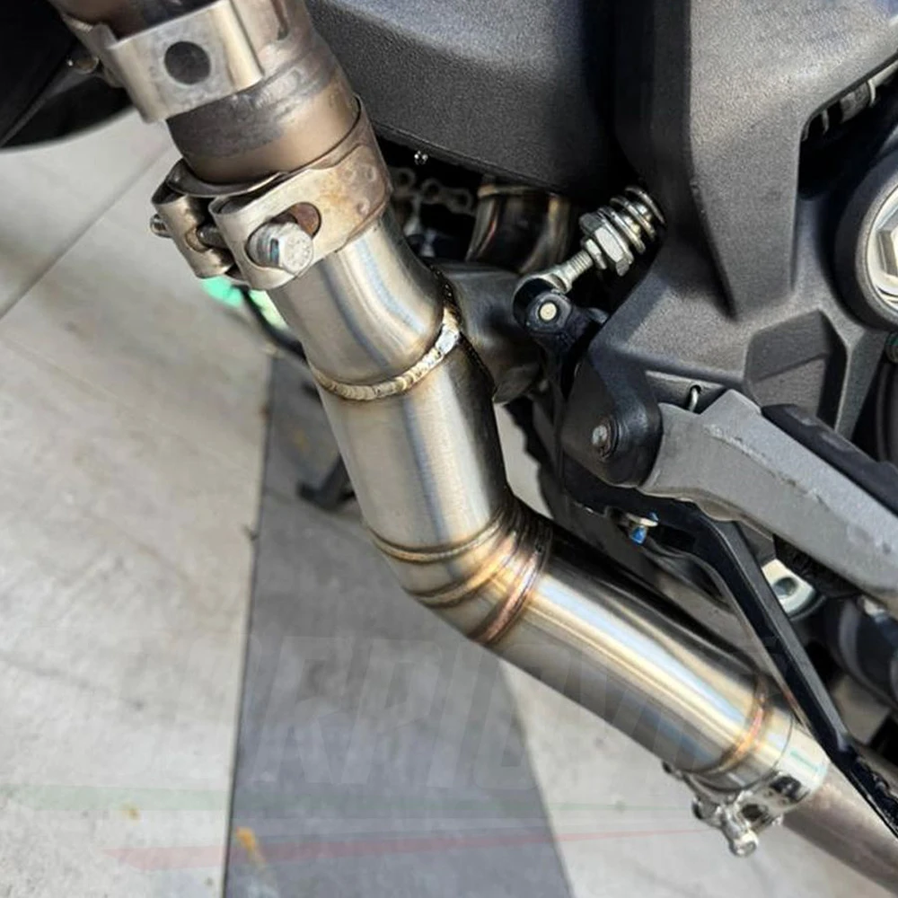 FOR MONSTER 950/937 (2021-2023) Motorcycle system exhaust pipe Slip On muffler stainless steel middle section
FOR MONSTER 950/937 (2021-2023) Motorcycle system exhaust pipe Slip On muffler stainless steel middle section