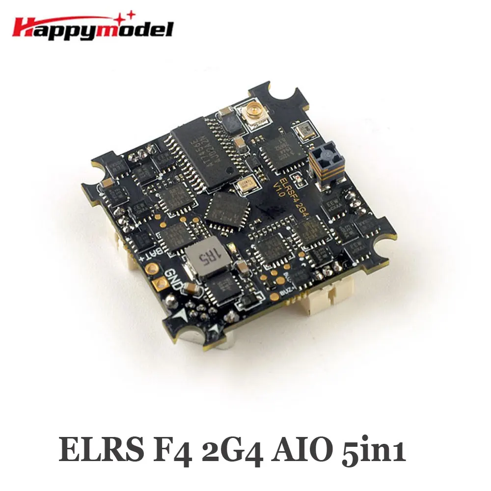 Happymodel ELRS F4 2G4 AIO 5 в 1 Контроллер полета встроенный SPI 2,4 ГГц ELRS приемник для зубочисток Фристайл FPV гоночный Дрон
Happymodel ELRS F4 2G4 AIO 5 в 1 Контроллер полета встроенный SPI 2,4 ГГц ELRS приемник для зубочисток Фристайл FPV гоночный Дрон