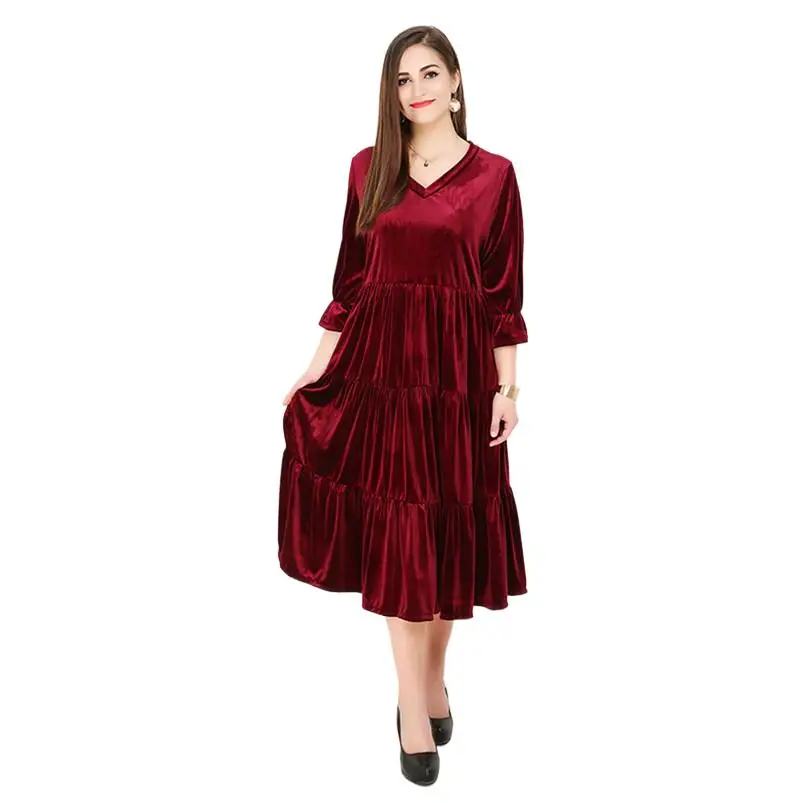 New Autumn Women Long Dress Vintage Fashion Solid Casual Loose Slim Dress Office Elegant Lady Dress roupas femininas Vestidos
New Autumn Women Long Dress Vintage Fashion Solid Casual Loose Slim Dress Office Elegant Lady Dress roupas femininas Vestidos