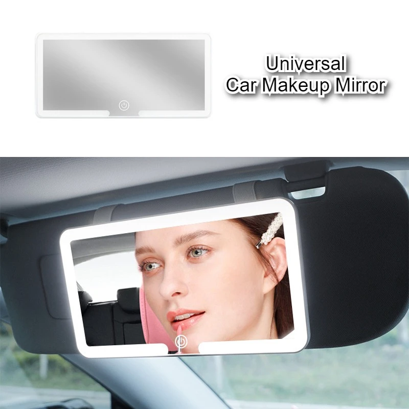 Универсальное автомобильное светодиодное зеркало для макияжа HD, зеркало с тремя передачами, солнцезащитный козырек, внутреннее зеркало заднего вида с регулируемой яркостью, автоматическое косметическое зеркало
Универсальное автомобильное светодиодное зеркало для макияжа HD, зеркало с тремя передачами, солнцезащитный козырек, внутреннее зеркало заднего вида с регулируемой яркостью, автоматическое косметическое зеркало