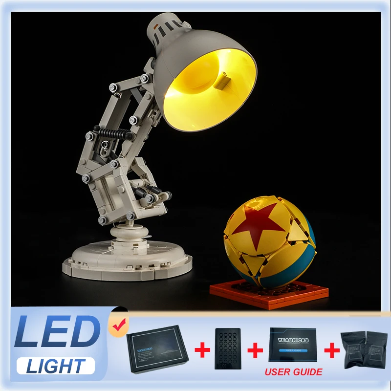 Комплект светодиодных фонарей «сделай сам» для LEGO 21357 Pixar Luxo Jr. (только светодиодный светильник, без модели блоков)
Комплект светодиодных фонарей «сделай сам» для LEGO 21357 Pixar Luxo Jr. (только светодиодный светильник, без модели блоков)