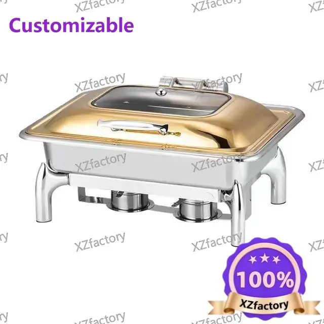 Factory Direct 2026 Top Rated Gold Plated Stainless Steel Visual Insulation Dining Furnace Electric Heating Insulation Pot
Factory Direct 2026 Top Rated Gold Plated Stainless Steel Visual Insulation Dining Furnace Electric Heating Insulation Pot