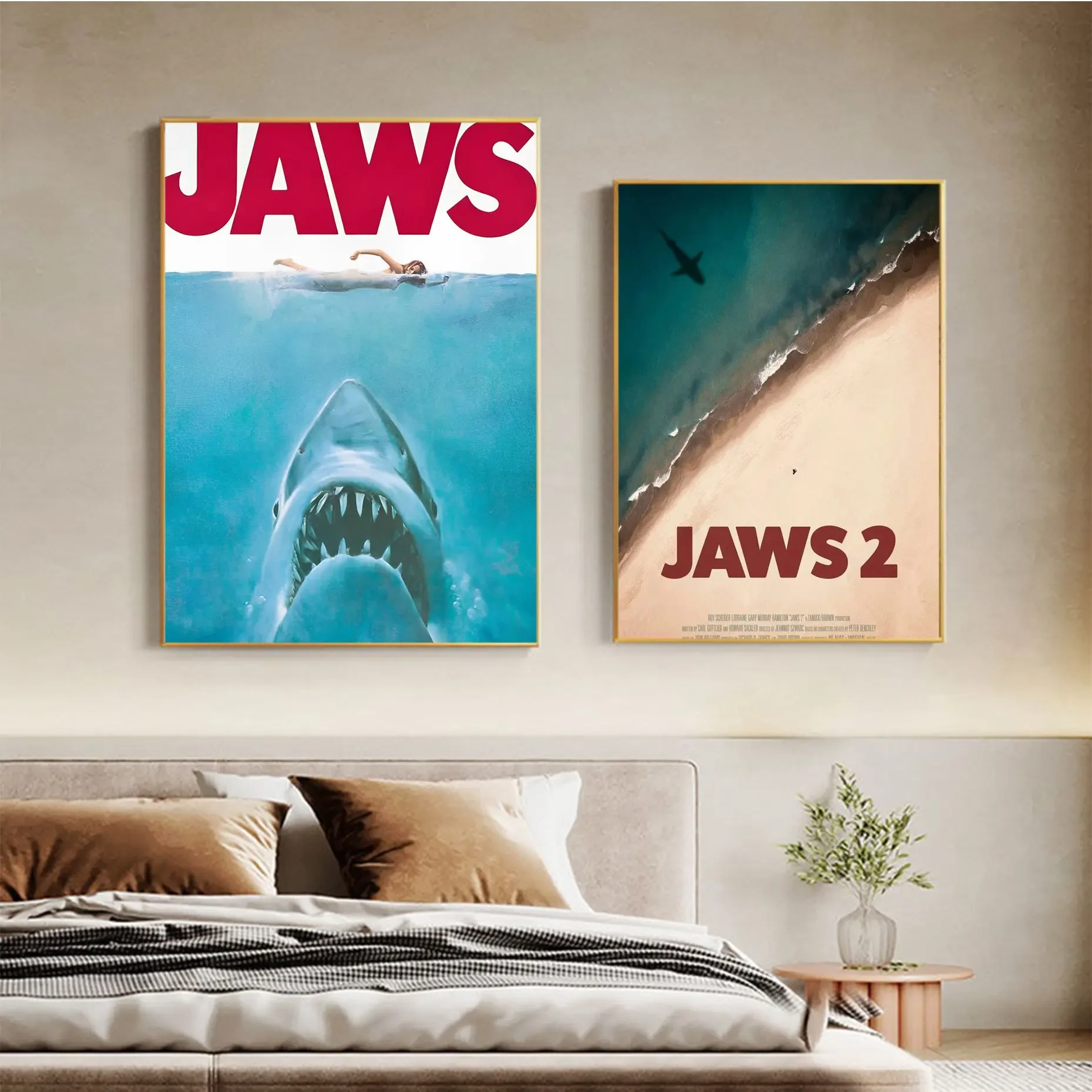 Movie Jaws Self-adhesive Art Poster Retro Kraft Paper Sticker DIY Room Bar Cafe Room Wall Decor
Movie Jaws Self-adhesive Art Poster Retro Kraft Paper Sticker DIY Room Bar Cafe Room Wall Decor