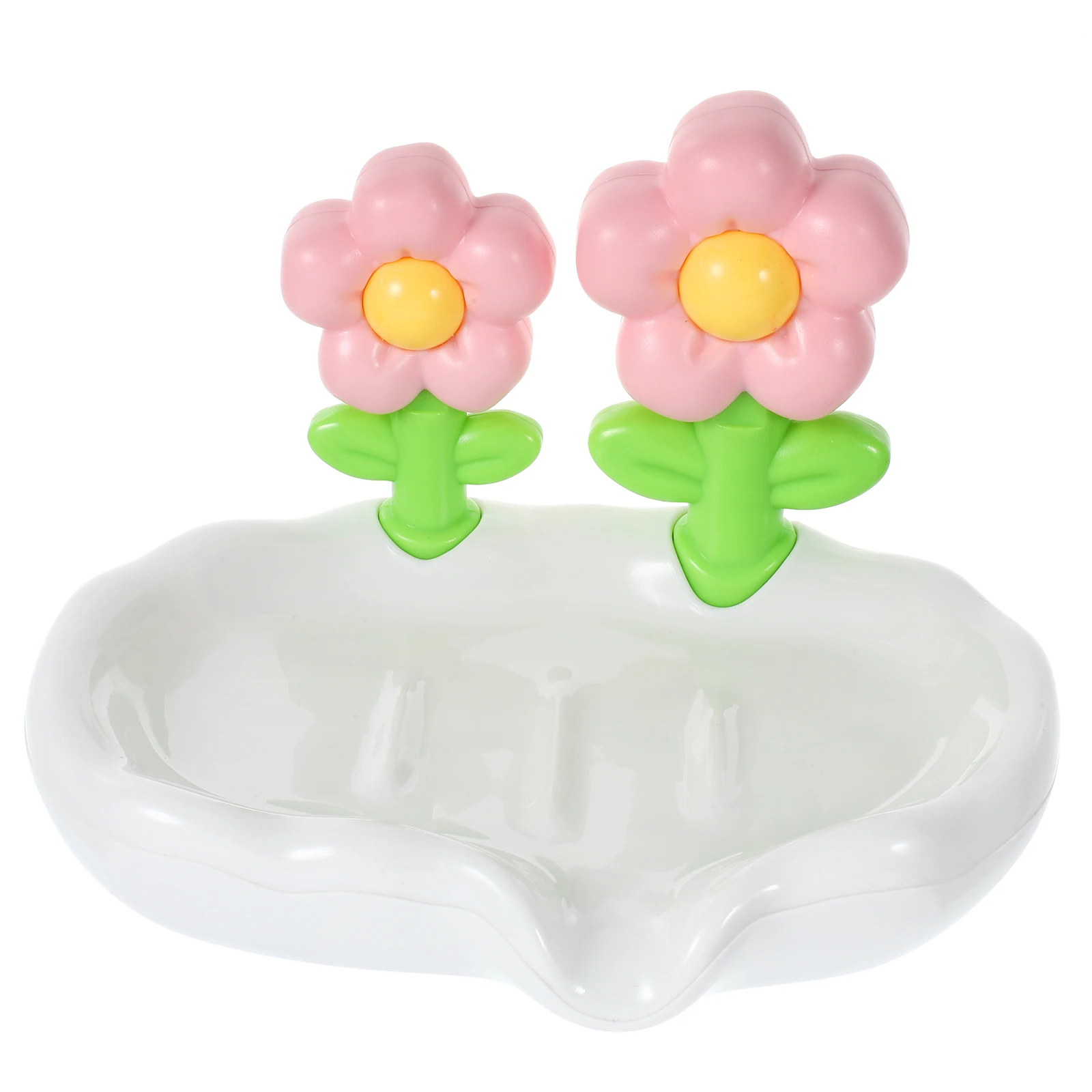 Pink Flowers Soap Dishes Decorative Bath Kitchen Holder Tray Portable Travel NonRusting Sturdy Construction LongLasting
Pink Flowers Soap Dishes Decorative Bath Kitchen Holder Tray Portable Travel NonRusting Sturdy Construction LongLasting