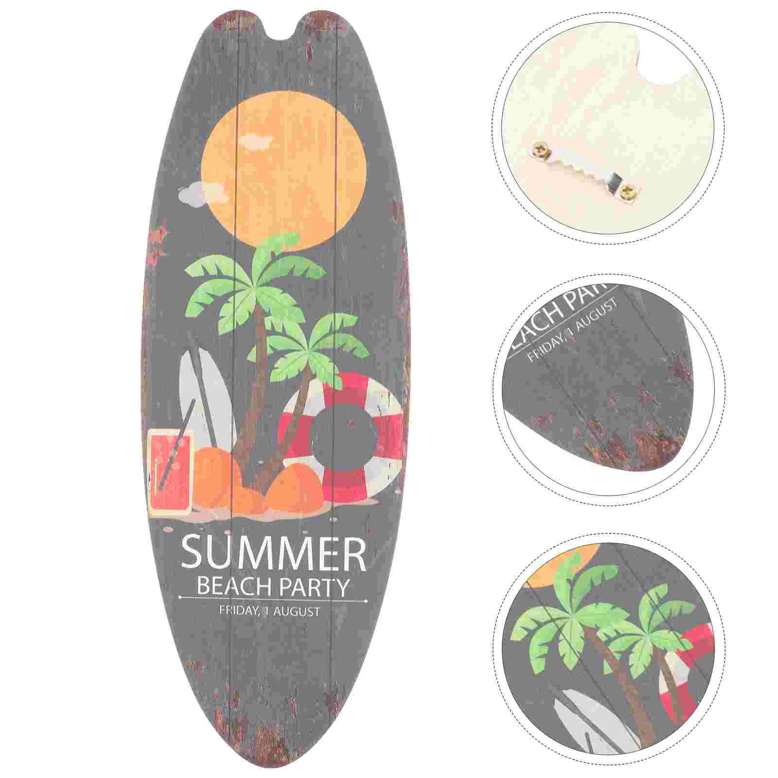 Wood Surfboard Sign Ornaments Wooden Surf Boards For Decorating Plaque Wall Decor Beach Coastal Summer Nautical Welcome
Wood Surfboard Sign Ornaments Wooden Surf Boards For Decorating Plaque Wall Decor Beach Coastal Summer Nautical Welcome