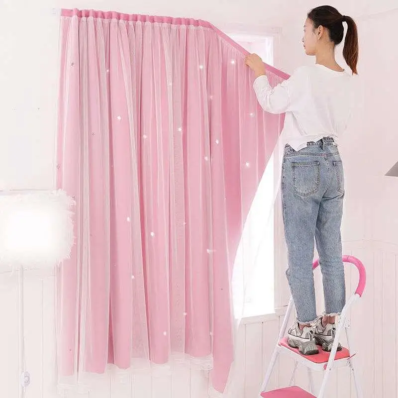 Double Layer Cloth Curtain Modern Simple Style Home Decorative Door Curtain for Kindergarten Class Wall Decoration
Double Layer Cloth Curtain Modern Simple Style Home Decorative Door Curtain for Kindergarten Class Wall Decoration