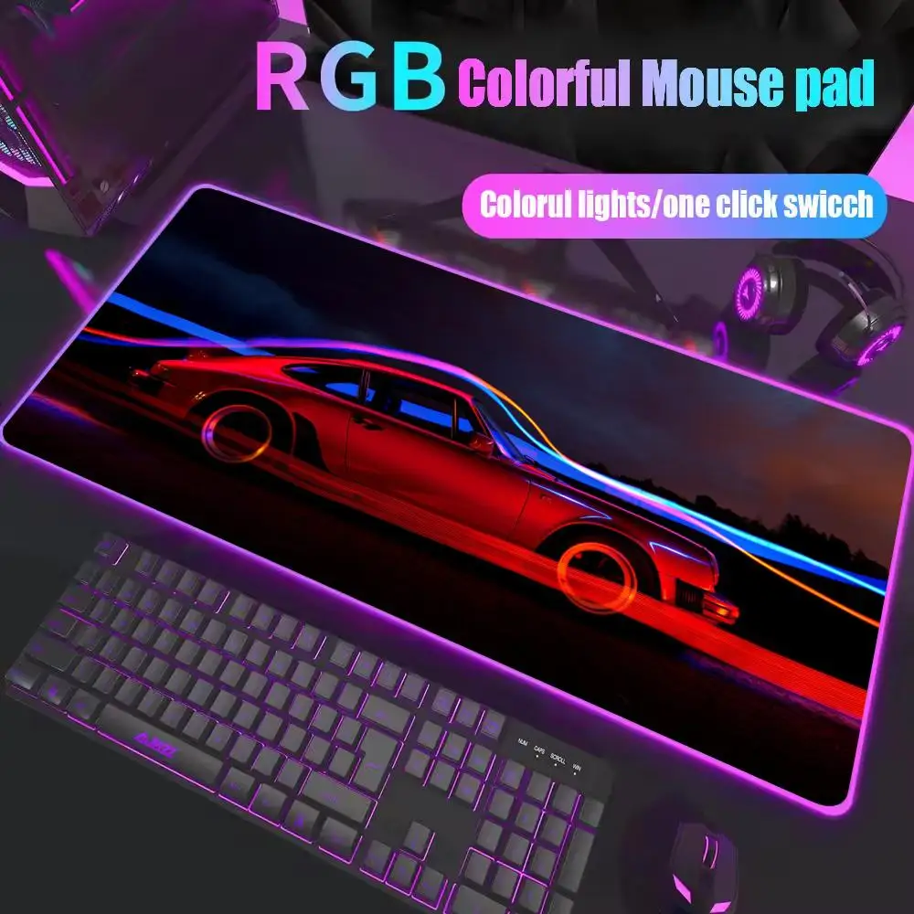Luxury Cool Car Mouse Pad XXL RGB Gaming Mouse Pad HD Gamer Accessories Large LED Light MousePads PC Computer Backlit Desk Mat
Luxury Cool Car Mouse Pad XXL RGB Gaming Mouse Pad HD Gamer Accessories Large LED Light MousePads PC Computer Backlit Desk Mat