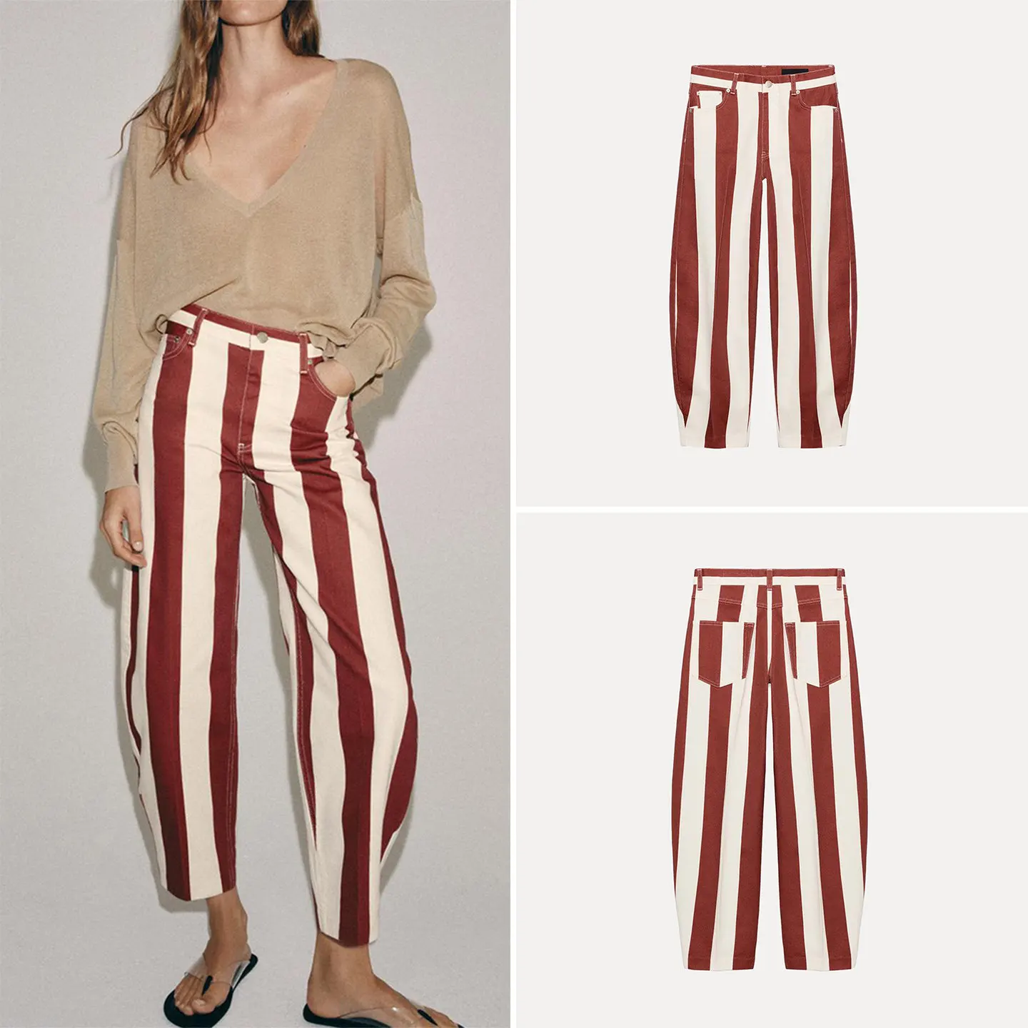 High Waist Cone Shaped Denim Jeans Fashionable Individuality Versatile Women's Summer Clothing 2026 Zadata Slim Fit Natural W...
High Waist Cone Shaped Denim Jeans Fashionable Individuality Versatile Women's Summer Clothing 2026 Zadata Slim Fit Natural W...